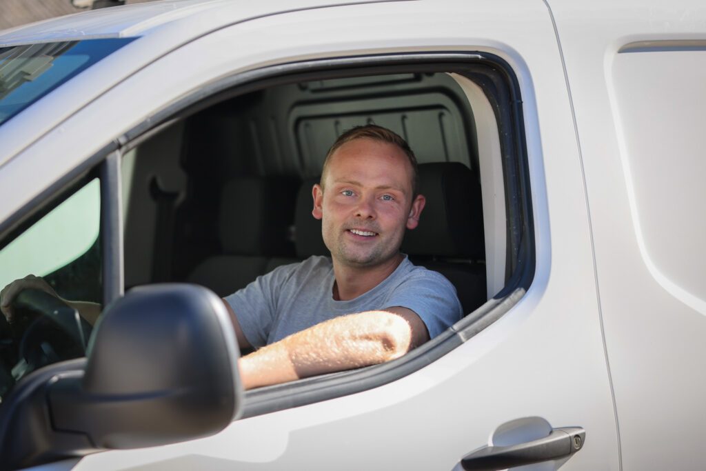 Kasper i servicevognen